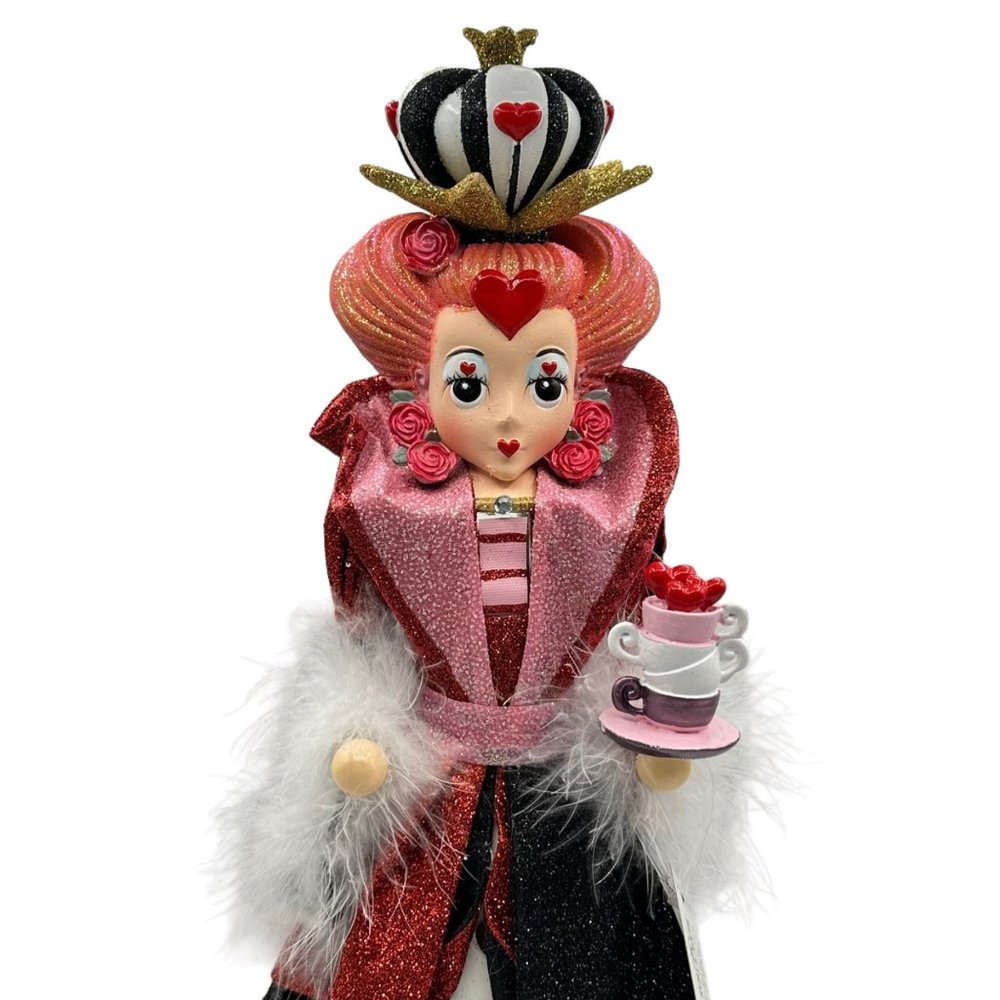 Holly Adler Hollywood Queen Of Hearts Nutcracker Kurt Adler Alice In Wonderland - Picture 2 of 16